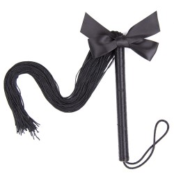 bow tie satin flogger