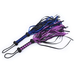 double color weave flogger