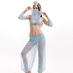 exotic charming belly dance show costume