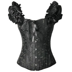 new short sleeved sexy women royal waist trainer corset